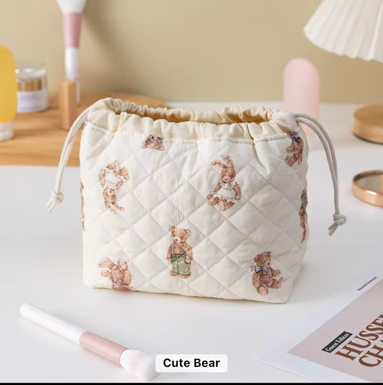 Petite Puffy Cosmetic Pouch